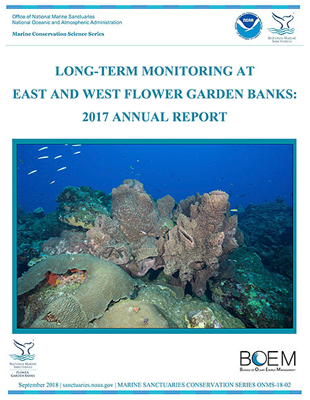 Long-Term Monitoring at East and West Flower Garden Bank: 2017 Annual Report cover