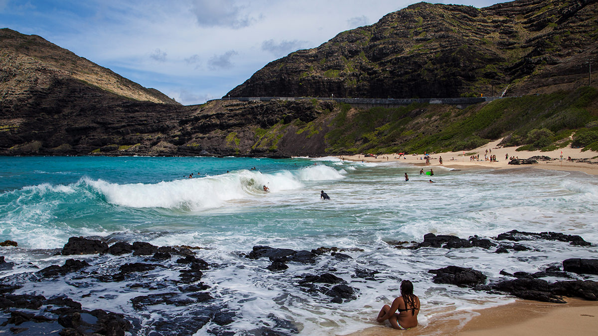 a beach in hawai‘i
