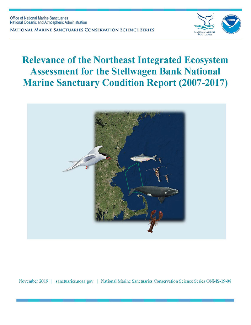 Relevance of the Northeast Integrated Ecosystem Assessment for the Stellwagen Bank National Marine Sanctuary Condition Report Cover