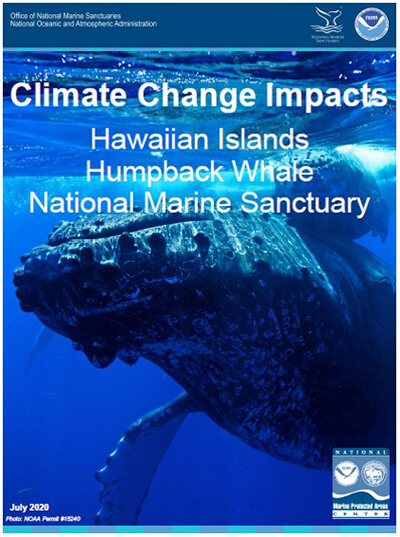 Hawaiian Islands Humpback Whale National Marine Sanctuary Climate Change Impacts Profile cover