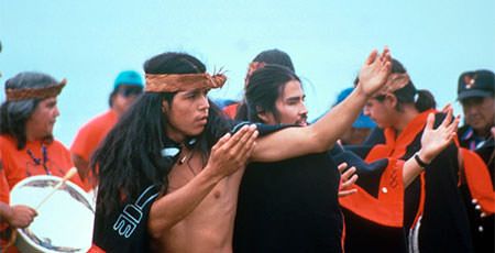photo of tribal dancers