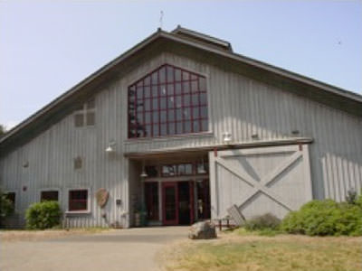 outside view of the Bear Valley Visitor Center